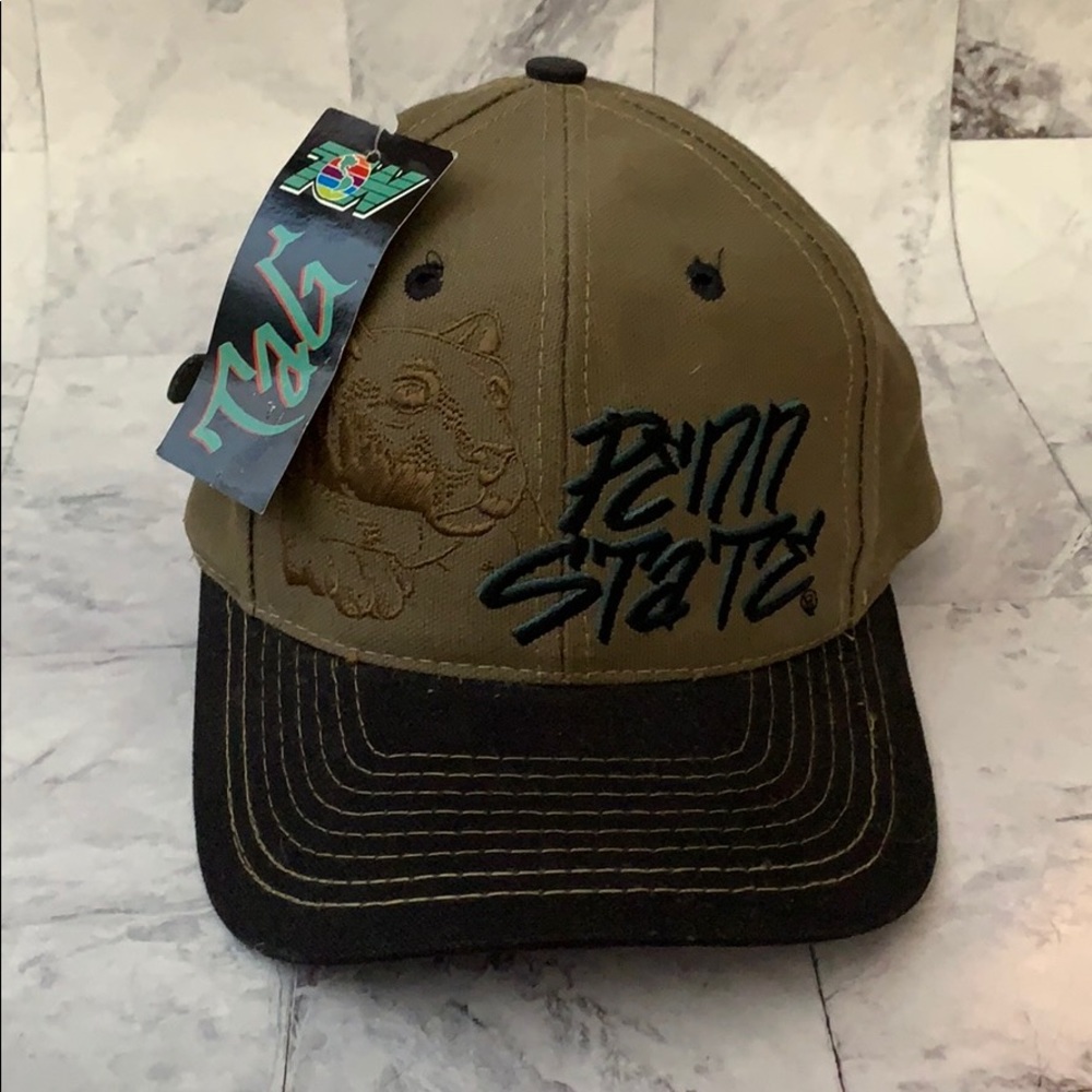 Penn State Cap, Leather back, with tags
